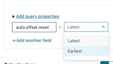 Setting Auto Offset to Earliest - Kafka Data Pipeline